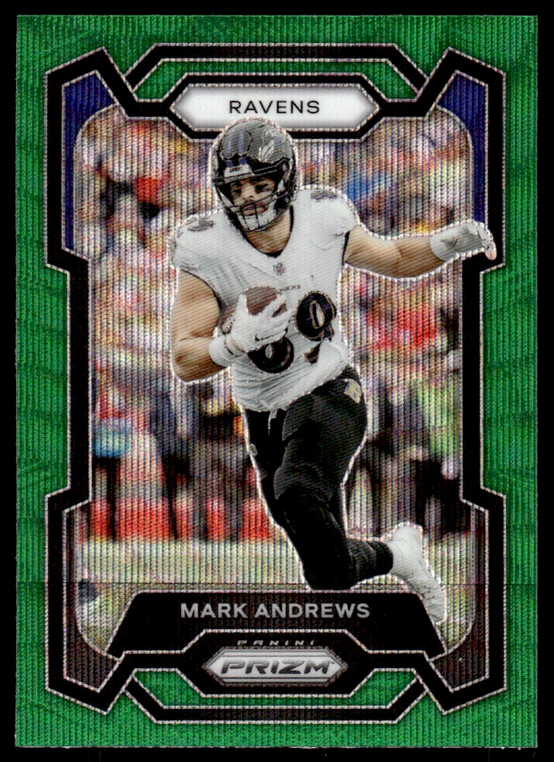 2023 Panini Prizm Prizms Green Wave #19 Mark Andrews
