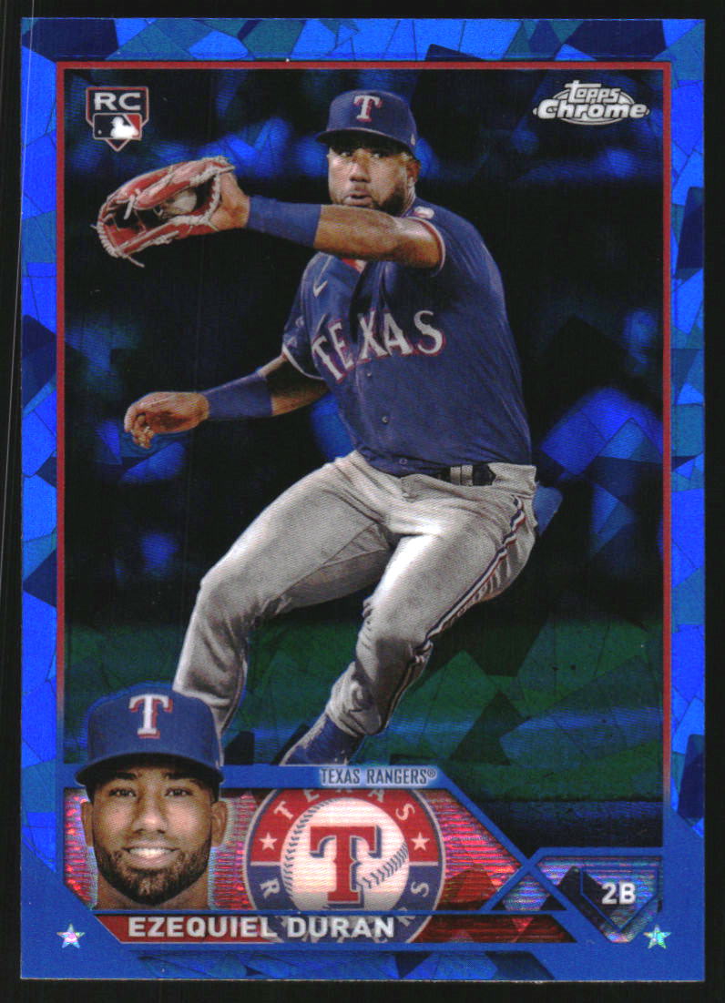 2023 Topps Chrome Sapphire #286 Ezequiel Duran RC