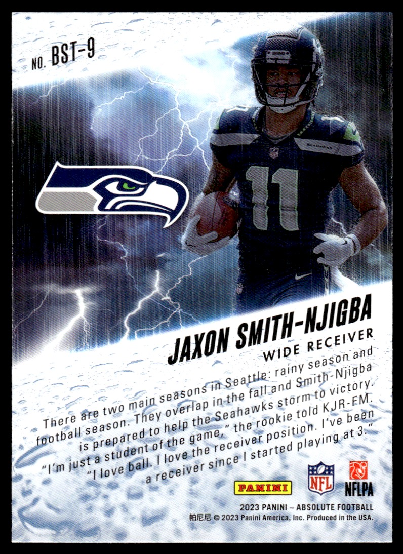 2023 Absolute By Storm #9 Jaxon Smith-Njigba