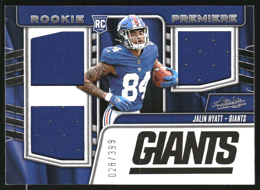 2023 Absolute Rookie Premiere Materials #23 Jalin Hyatt