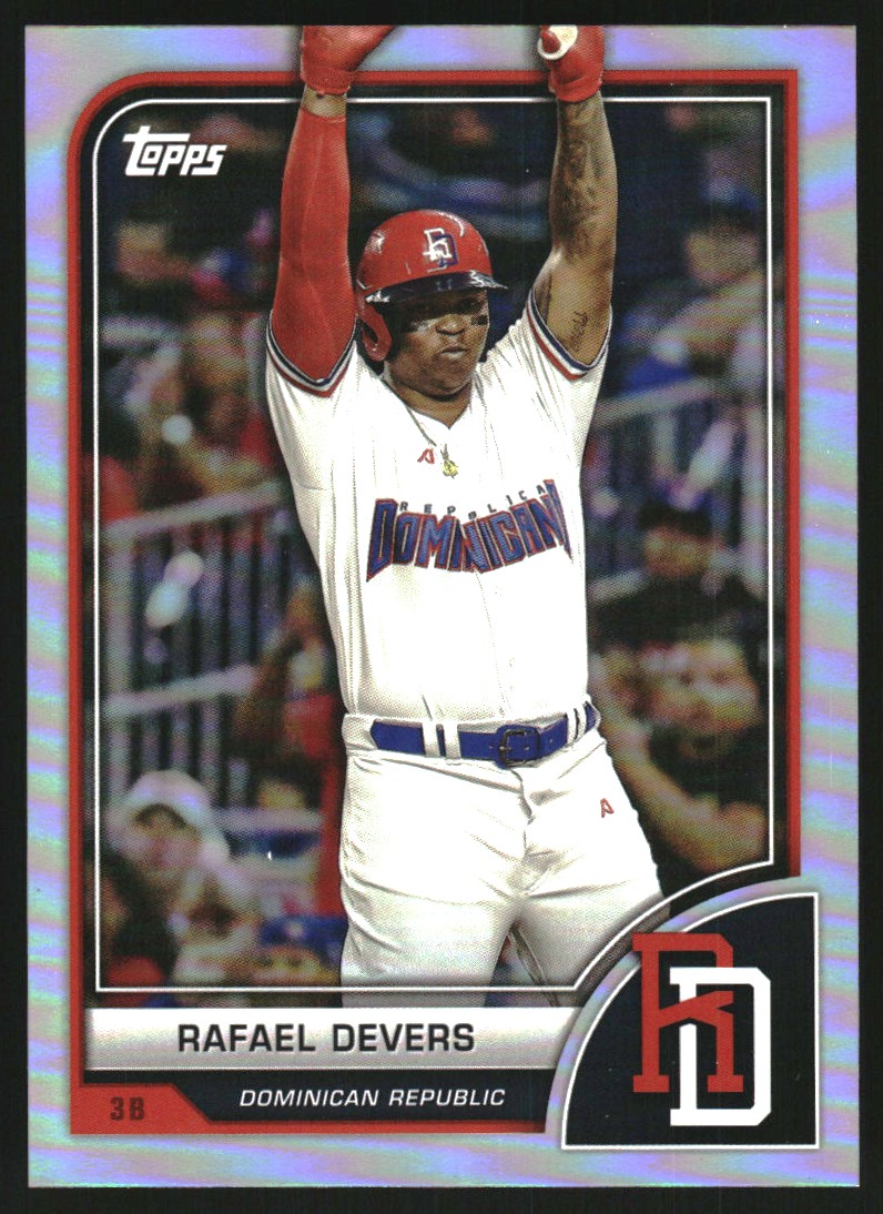 2023 Topps World Baseball Classic #10 Rafael Devers on Fanatics