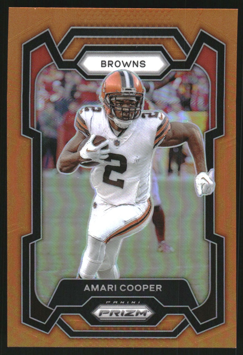 2023 Panini Prizm Prizms Orange #64 Amari Cooper