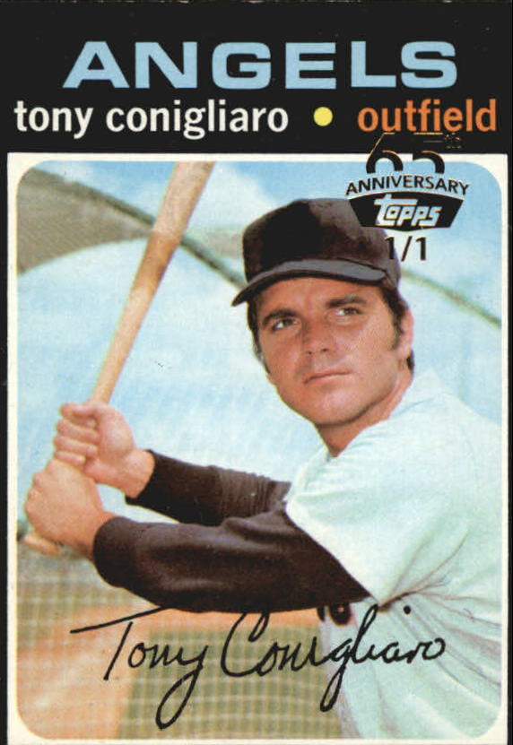 2016 Topps 65th Annvi Buyback GOLD - 1971 Topps #105 Tony Conigliaro