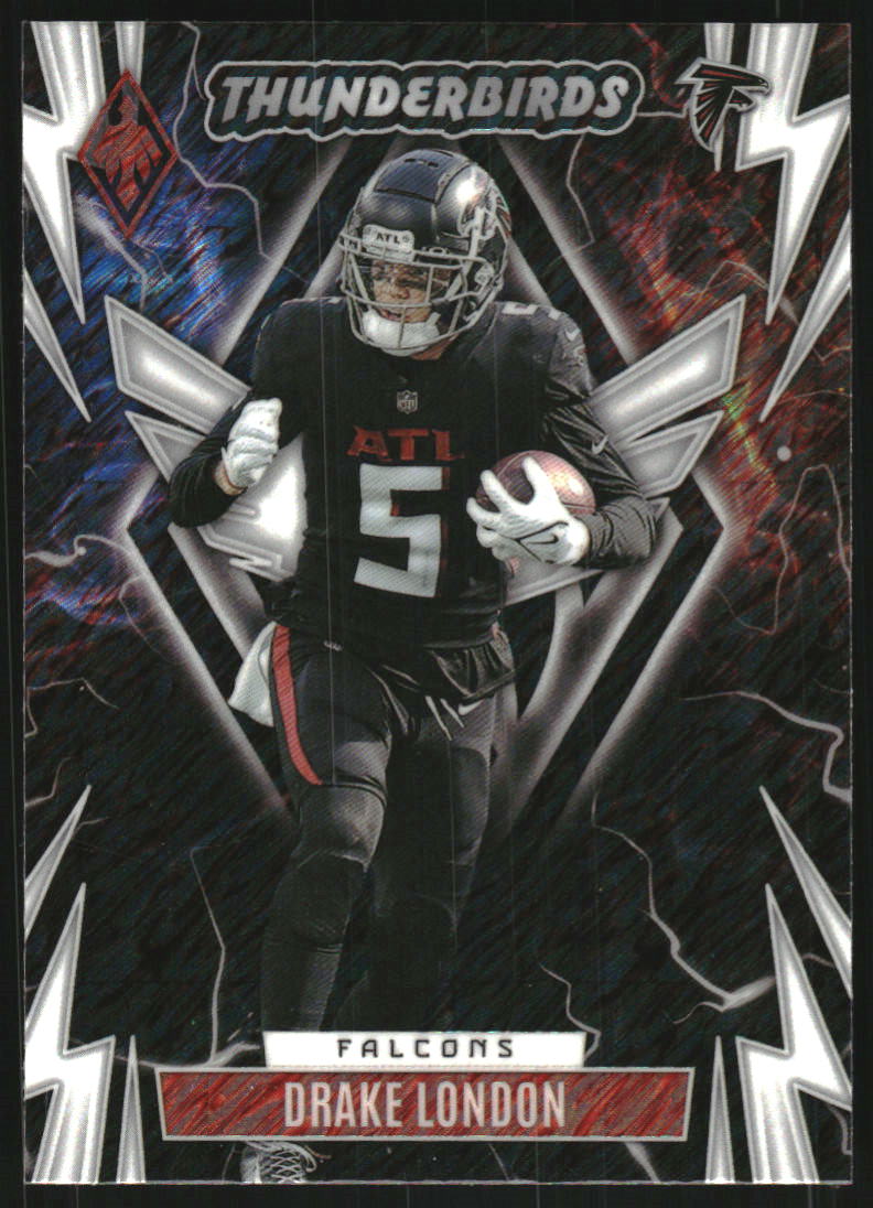 2023 Panini Phoenix Thunderbirds White Shimmer #3 Drake London