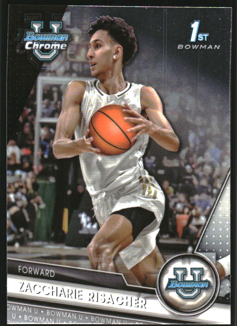 2023-24 Bowman Chrome University #9 Zaccharie Risacher