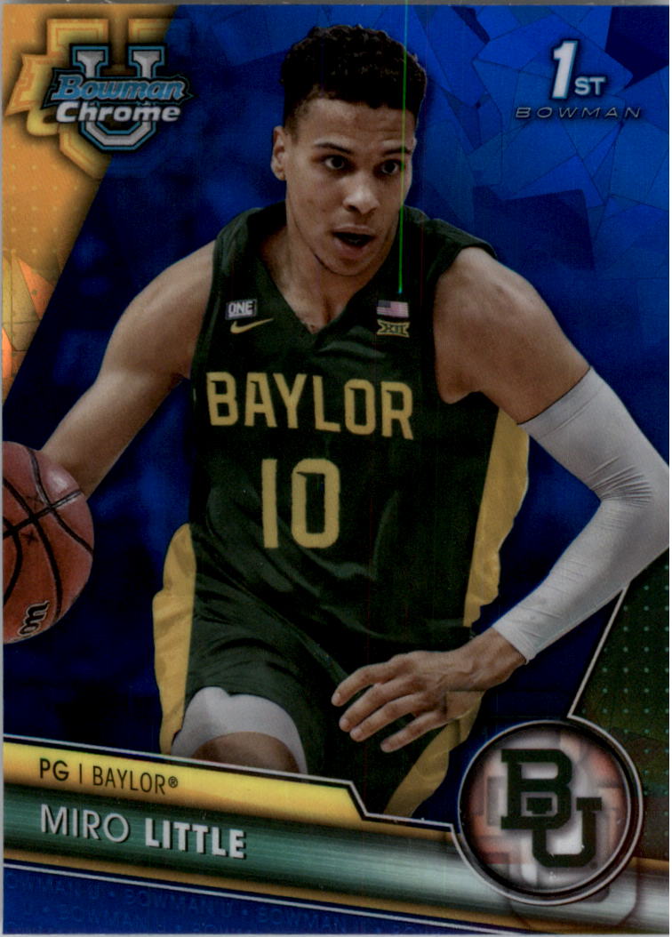 2023-24 Bowman University Chrome Sapphire Edition - #98 Eric Dixon (RC)