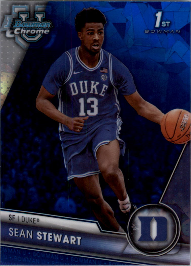 2023-24 Bowman University Chrome Sapphire Edition - #98 Eric Dixon (RC)