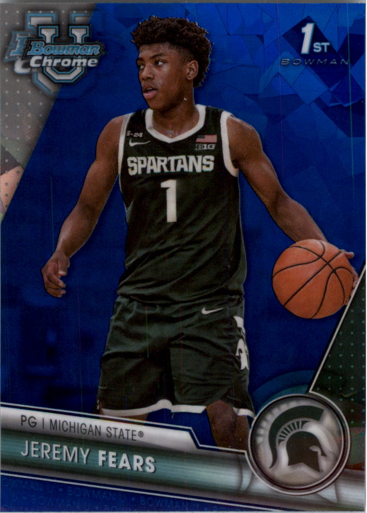 2023-24 Bowman University Chrome Sapphire Edition - #98 Eric Dixon (RC)