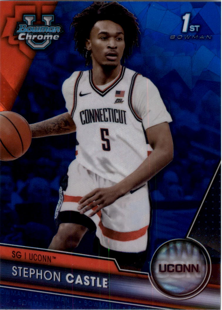 2023-24 Bowman University Chrome Sapphire Edition - #98 Eric Dixon (RC)