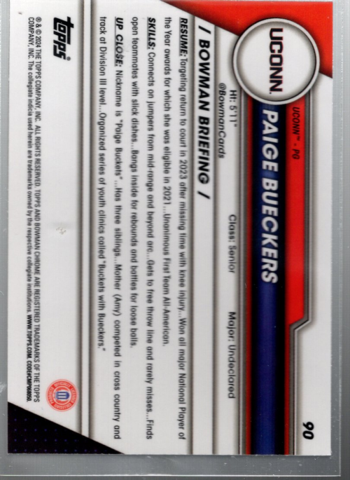 B7500- 2023-24 Bowman Chrome University Sapphire Bk -You Pick- 15+ FREE US SHIP - Picture 163 of 183