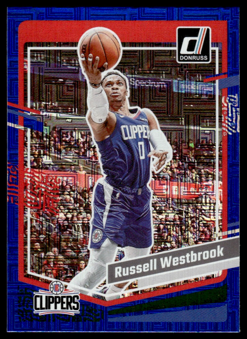 2023-24 Donruss Choice Blue #145 Russell Westbrook