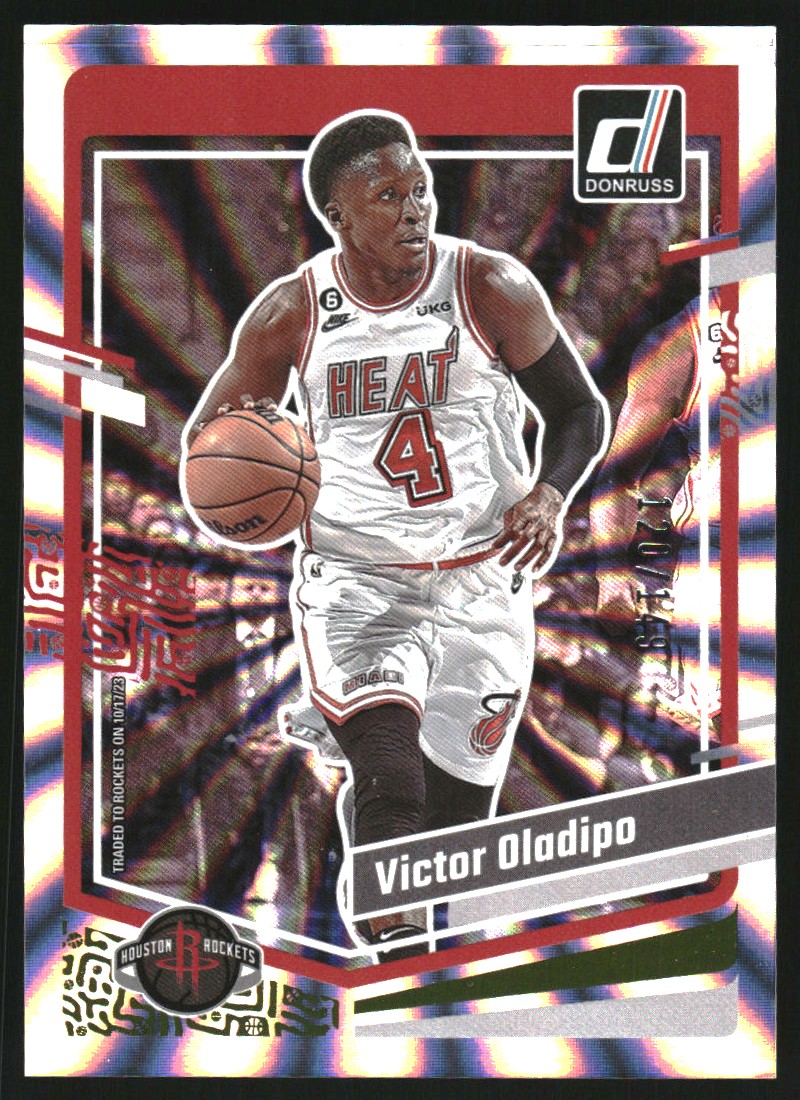 2023-24 Donruss Holo Laser #173 Victor Oladipo