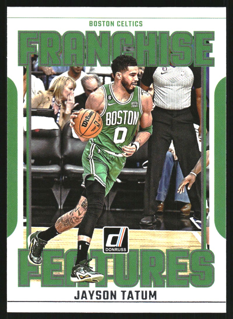 2023-24 Donruss Franchise Features #1 Jayson Tatum