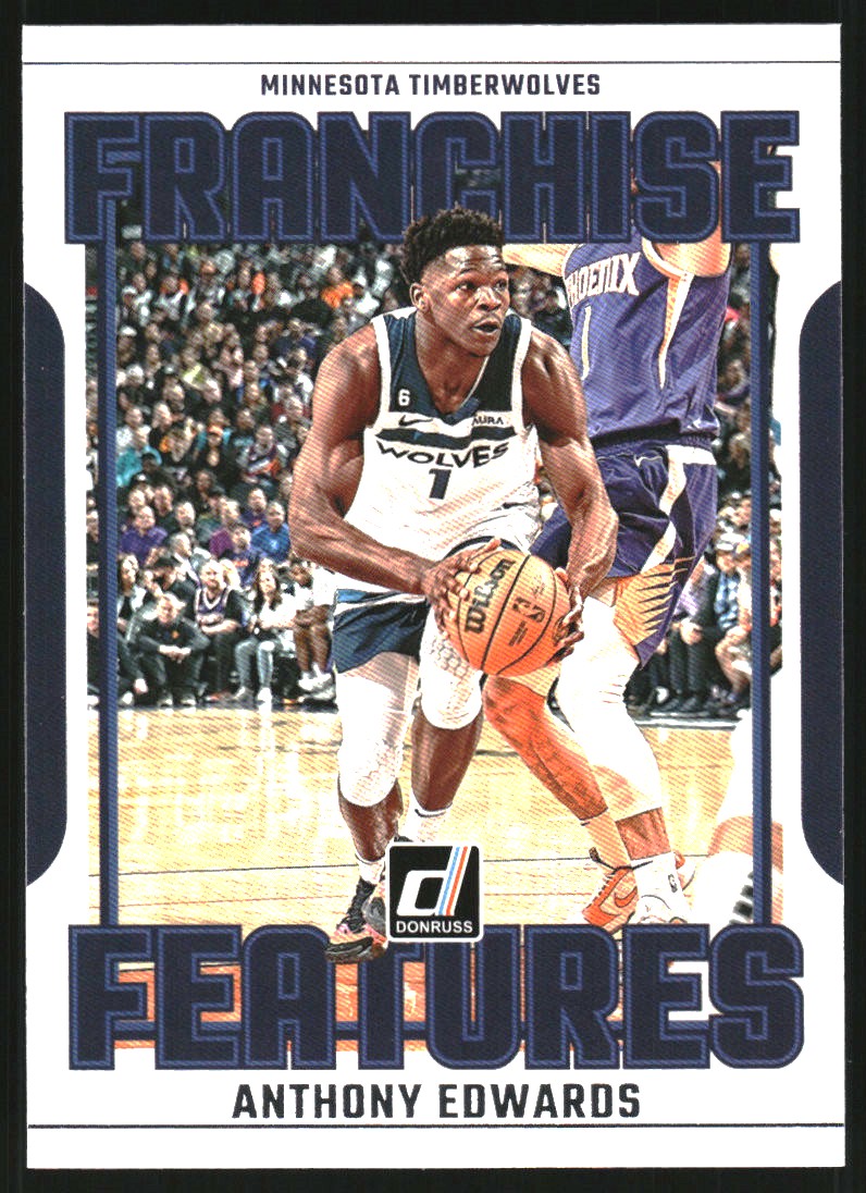 2023-24 Donruss Franchise Features #17 Anthony Edwards