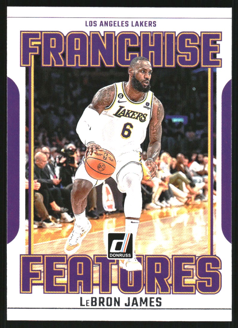 2023-24 Donruss Franchise Features #23 LeBron James