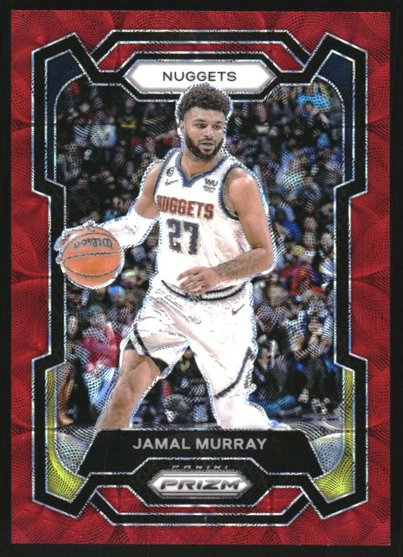 2023-24 Panini Prizm Prizms Choice Red #37 Jamal Murray on