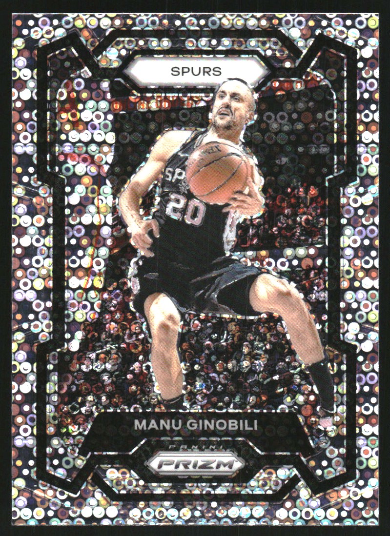2023-24 Panini Prizm Prizms Fast Break #190 Manu Ginobili