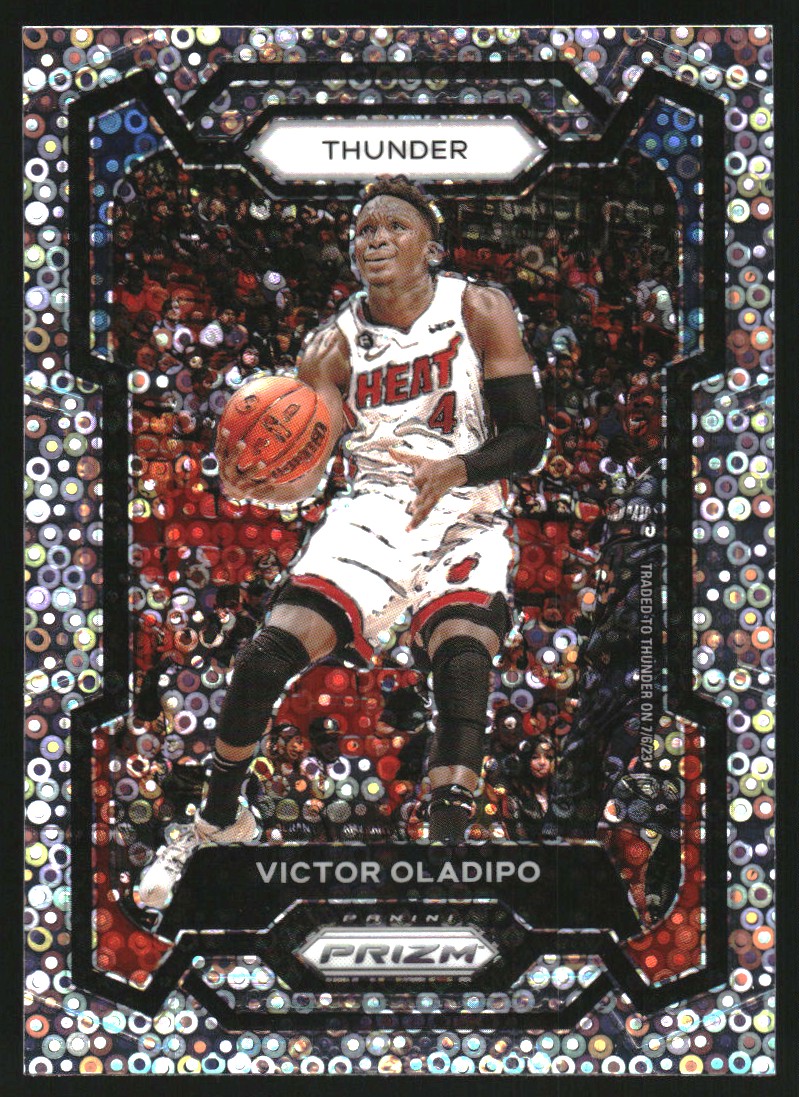 2023-24 Panini Prizm Prizms Fast Break #246 Victor Oladipo