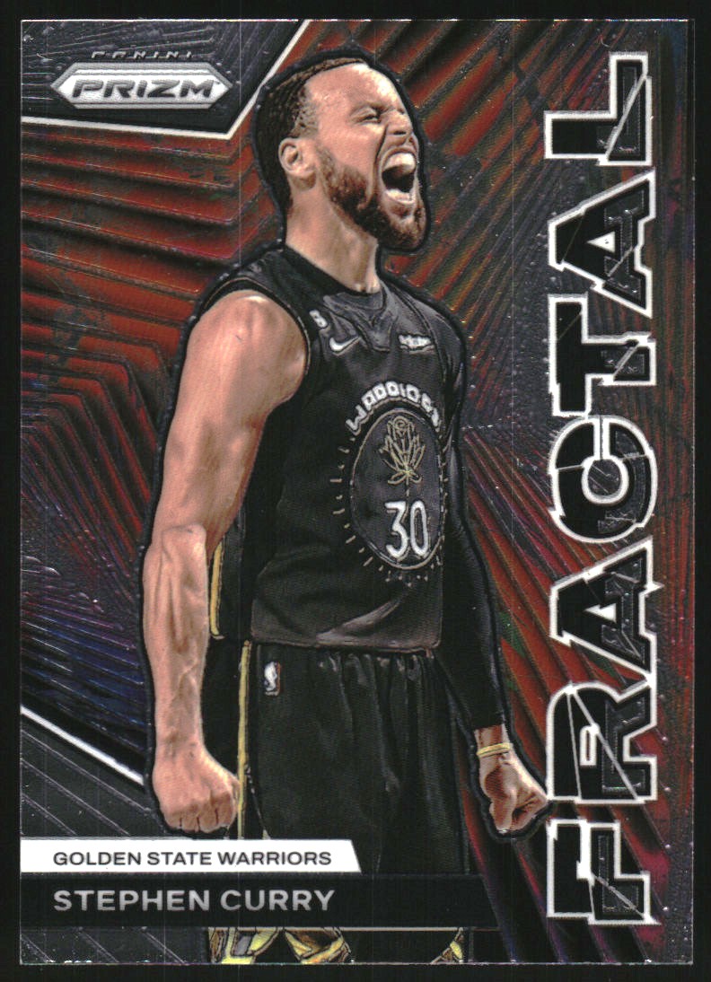 2023-24 Panini Prizm Fractal #1 Stephen Curry