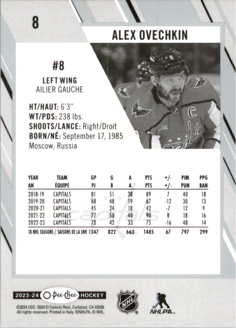 2023-24 O-Pee-Chee Hockey Card Pick (Base) 1-101