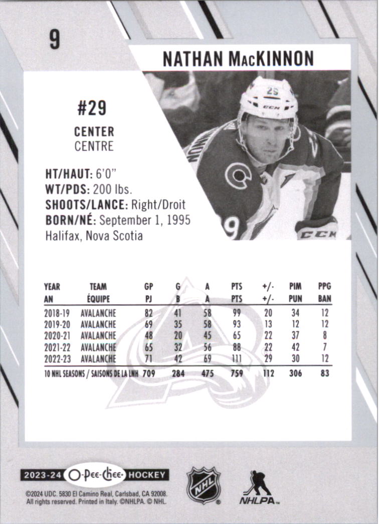 2023-24 O-Pee-Chee Hockey Card Pick (Base) 1-101