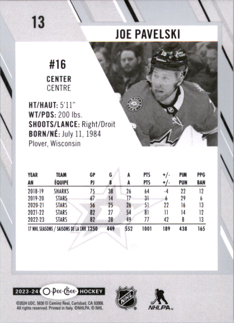 2023-24 O-Pee-Chee Hockey Card Pick (Base) 1-101