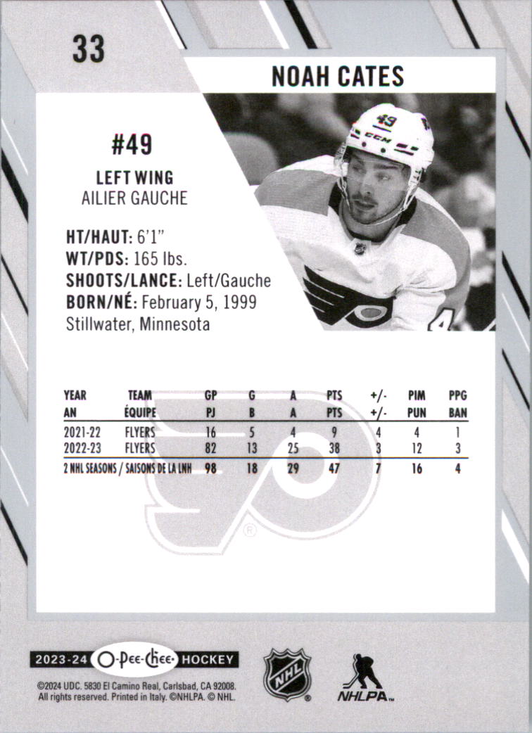 2023-24 O-Pee-Chee Hockey Card Pick (Base) 1-101