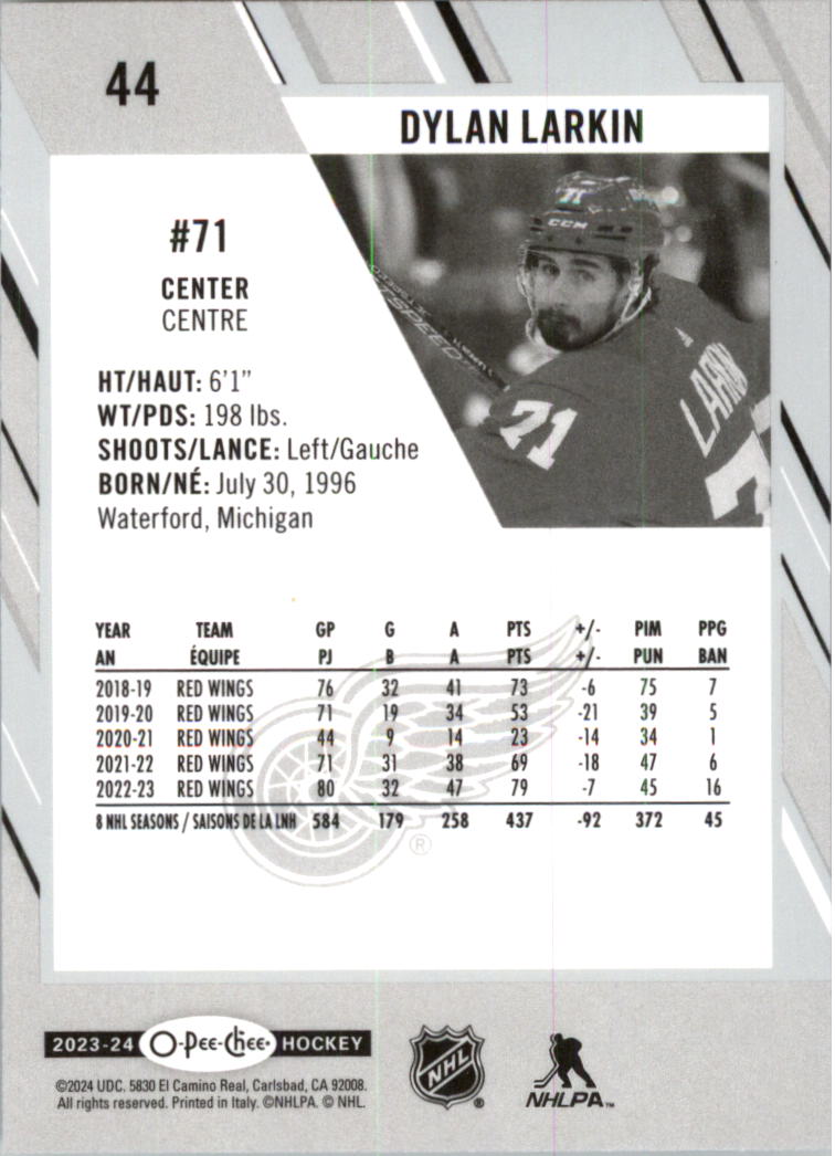 2023-24 O-Pee-Chee Hockey Card Pick (Base) 1-101