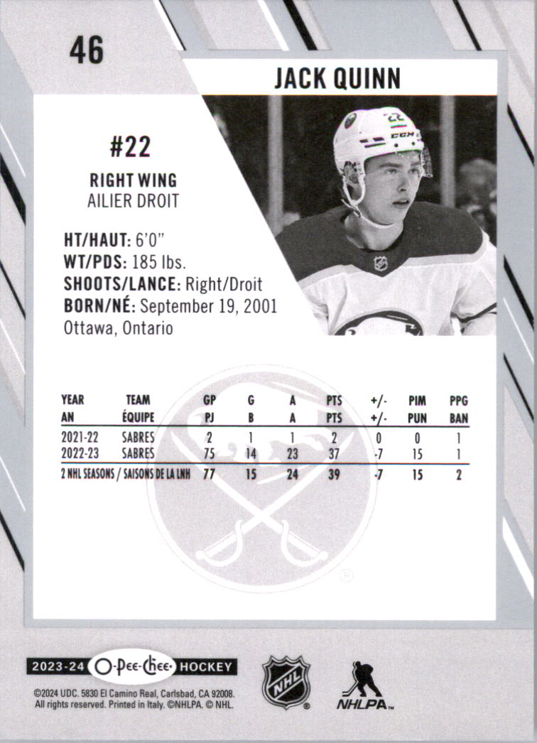 2023-24 O-Pee-Chee Hockey Card Pick (Base) 1-101