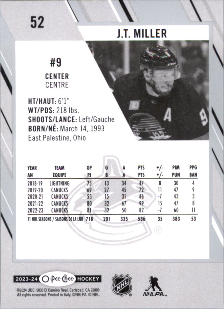 2023-24 O-Pee-Chee Hockey Card Pick (Base) 1-101