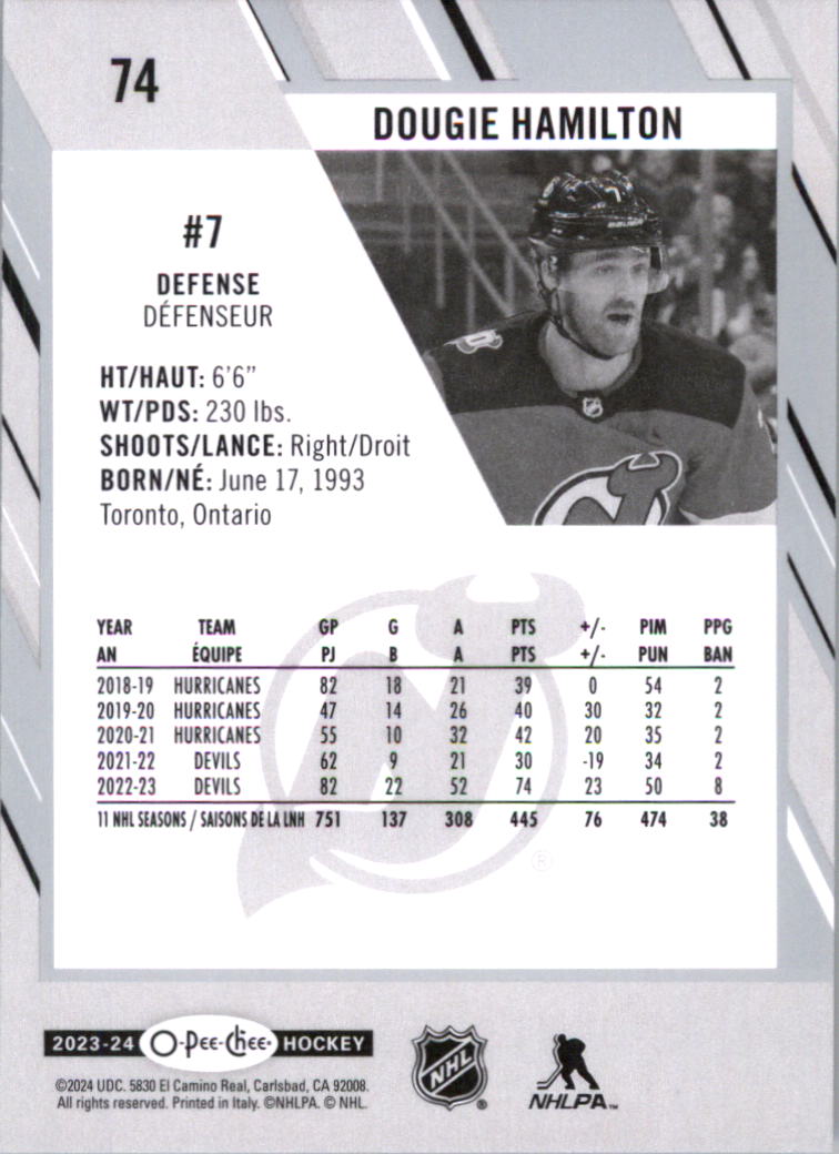 2023-24 O-Pee-Chee Hockey Card Pick (Base) 1-101