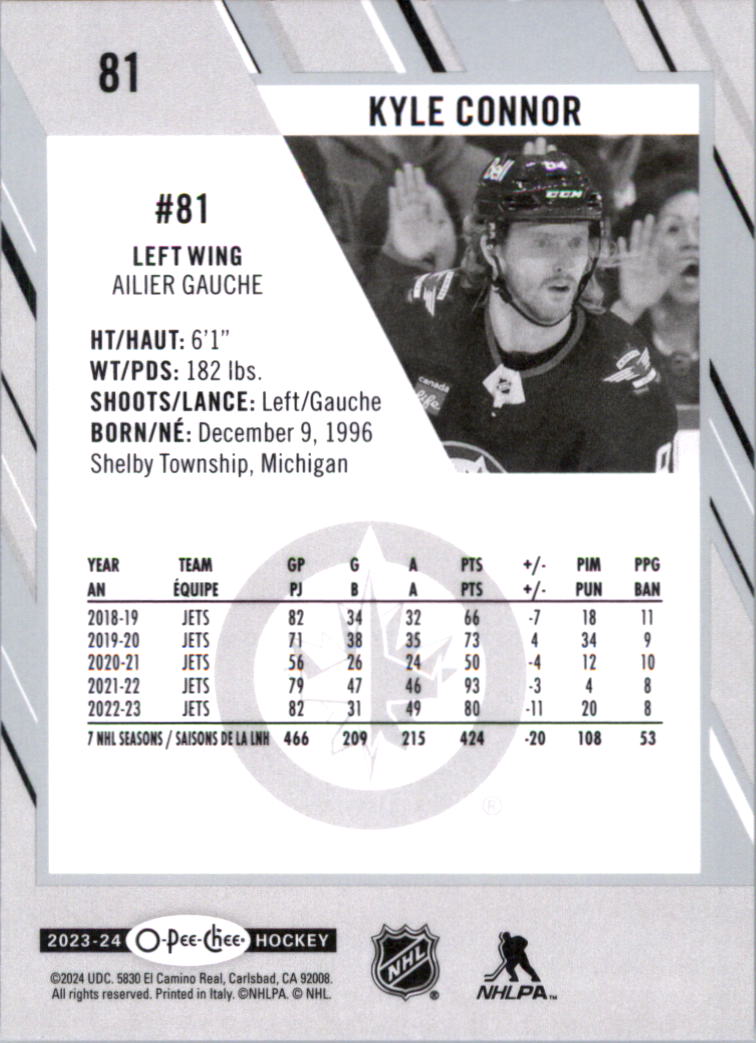 2023-24 O-Pee-Chee Hockey Card Pick (Base) 1-101