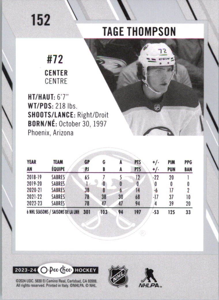 2023-24 O-Pee-Chee Hockey Card Pick (Base) 102-312