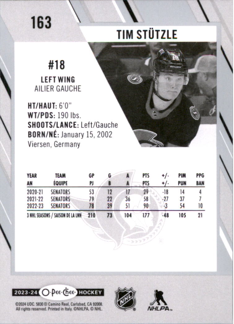 2023-24 O-Pee-Chee Hockey Card Pick (Base) 102-312