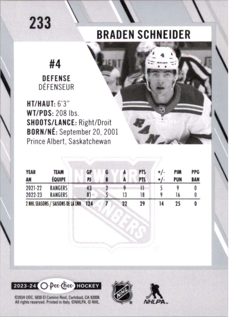 2023-24 O-Pee-Chee Hockey Card Pick (Base) 102-312