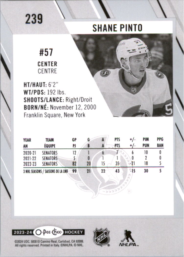 2023-24 O-Pee-Chee Hockey Card Pick (Base) 102-312