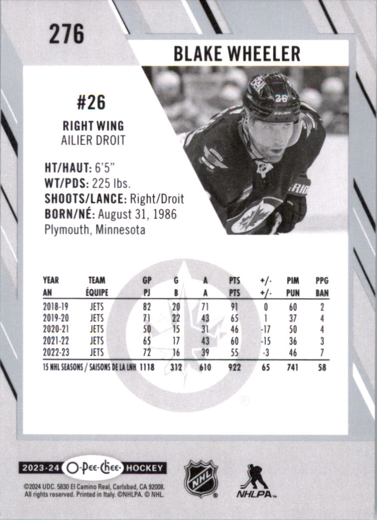 2023-24 O-Pee-Chee Hockey Card Pick (Base) 102-312