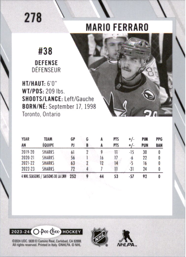 2023-24 O-Pee-Chee Hockey Card Pick (Base) 102-312