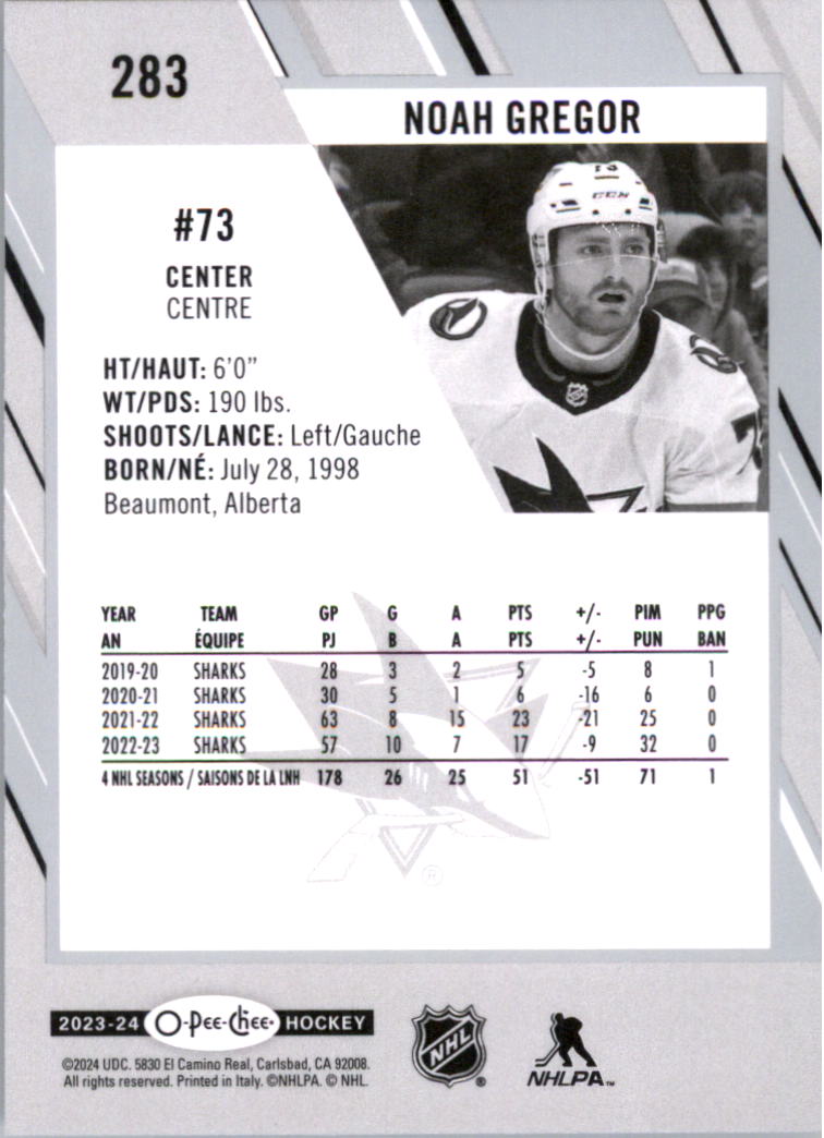 2023-24 O-Pee-Chee Hockey Card Pick (Base) 102-312