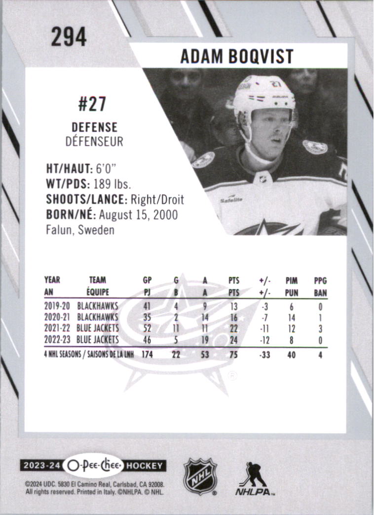 2023-24 O-Pee-Chee Hockey Card Pick (Base) 102-312