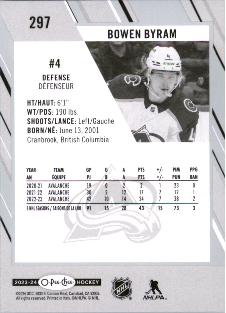 2023-24 O-Pee-Chee Hockey Card Pick (Base) 102-312