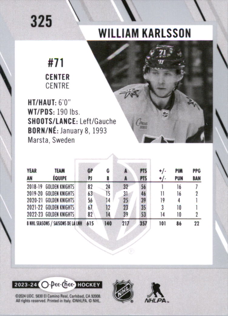 2023-24 O-Pee-Chee Hockey Card Pick (Base) 313-600