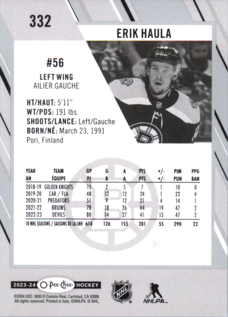 2023-24 O-Pee-Chee Hockey Card Pick (Base) 313-600