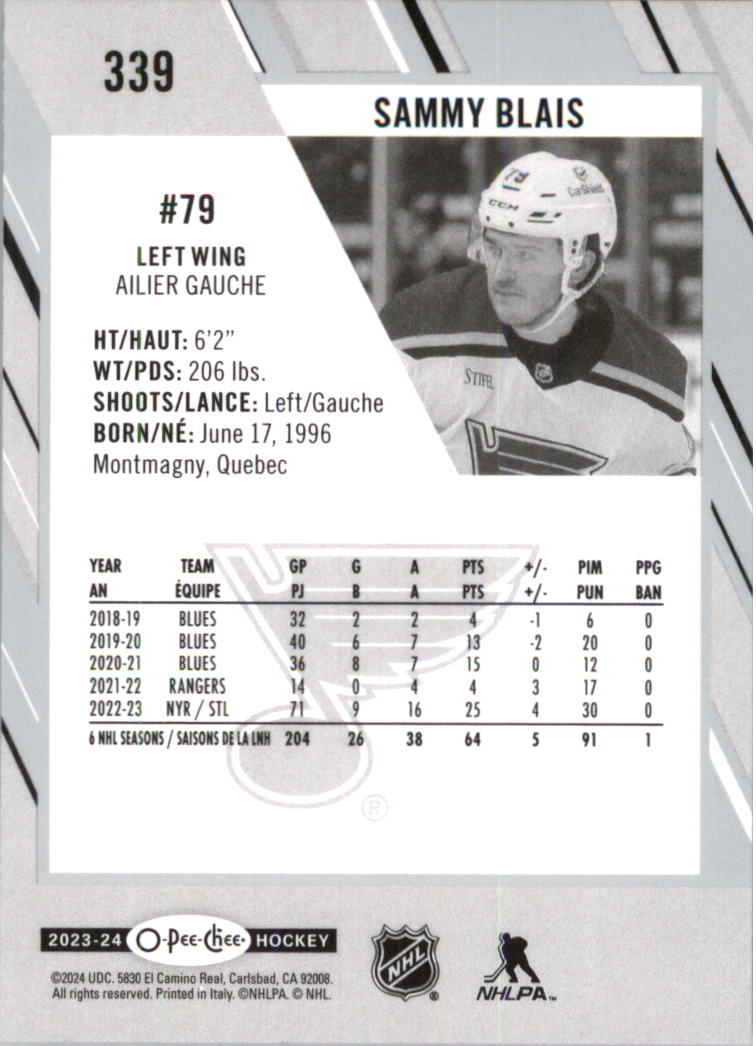 2023-24 O-Pee-Chee Hockey Card Pick (Base) 313-600