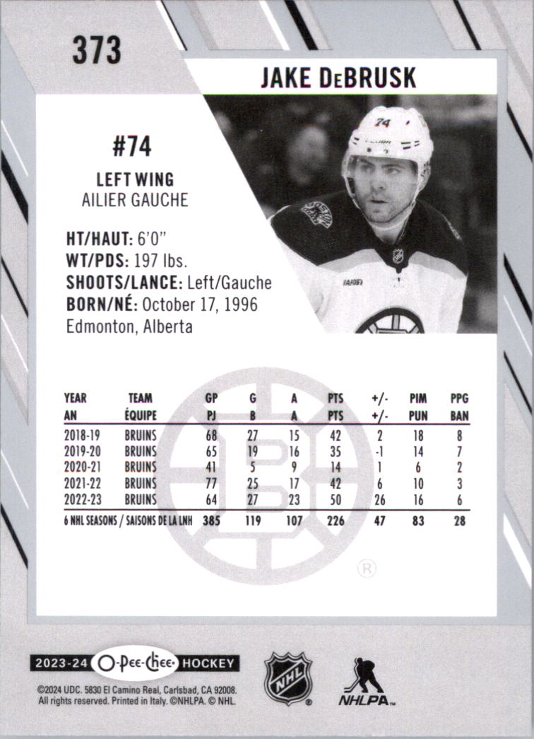 2023-24 O-Pee-Chee Hockey Card Pick (Base) 313-600