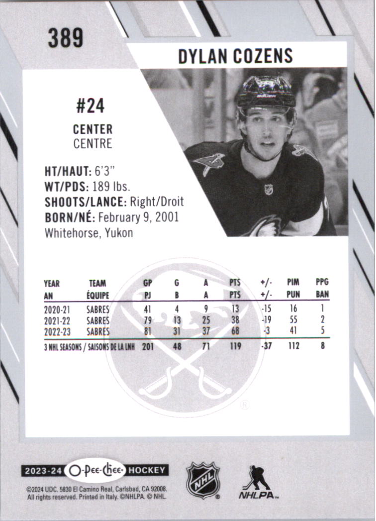 2023-24 O-Pee-Chee Hockey Card Pick (Base) 313-600