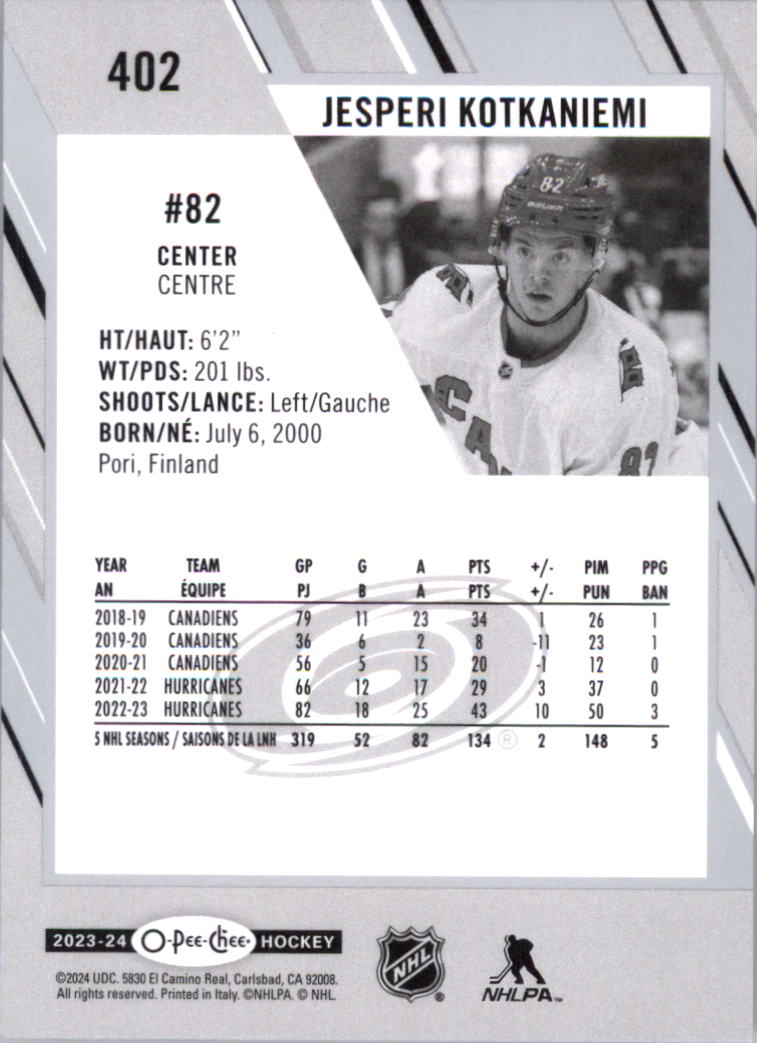 2023-24 O-Pee-Chee Hockey Card Pick (Base) 313-600