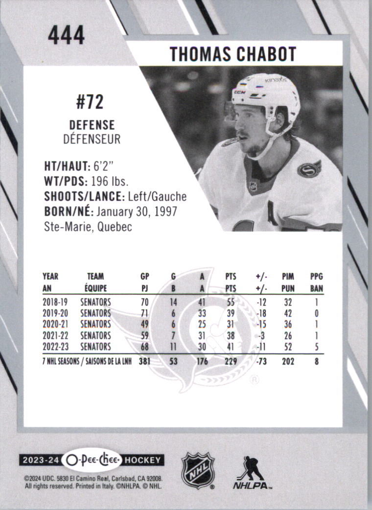 2023-24 O-Pee-Chee Hockey Card Pick (Base) 313-600