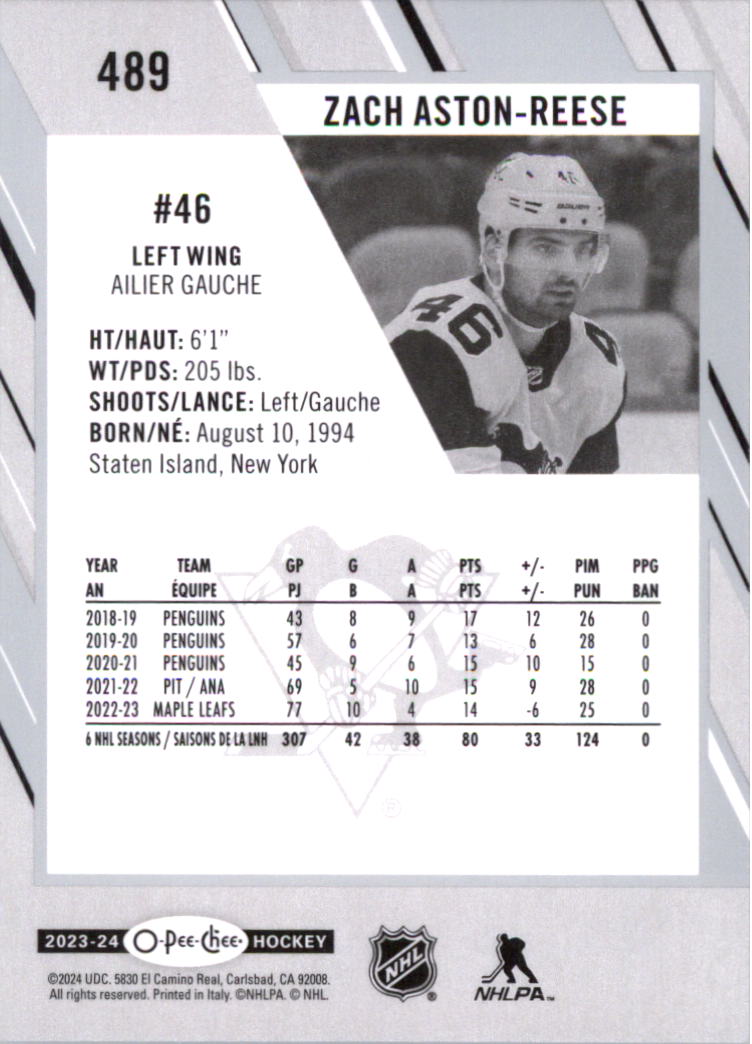 2023-24 O-Pee-Chee Hockey Card Pick (Base) 313-600