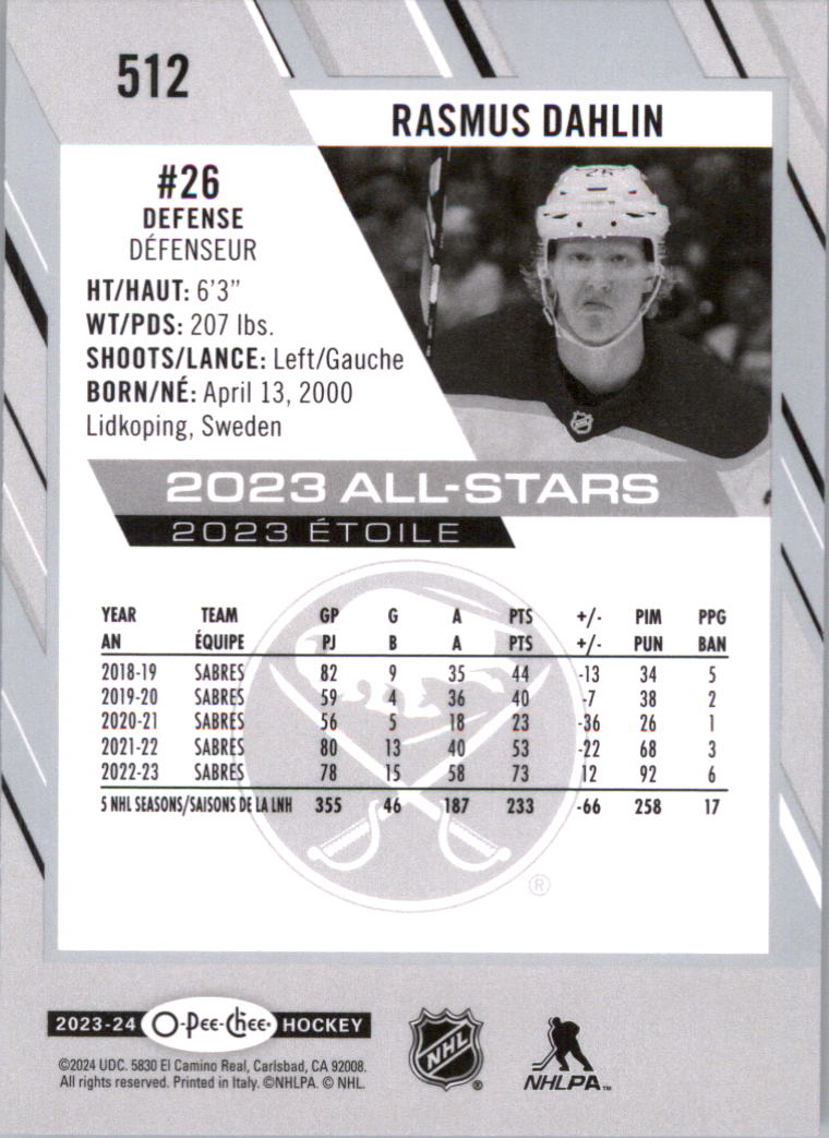 2023-24 O-Pee-Chee Hockey Card Pick (Base) 313-600